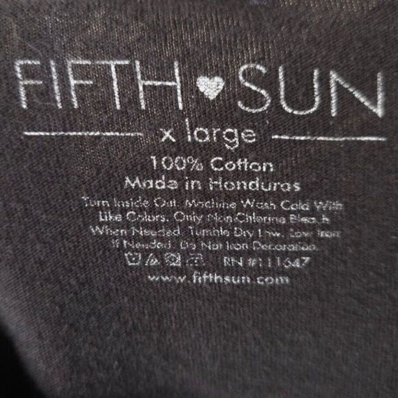 Solar System T Shirt Mens Size XL Black Outer Space Planets Fifth Sun - Picture 5 of 6